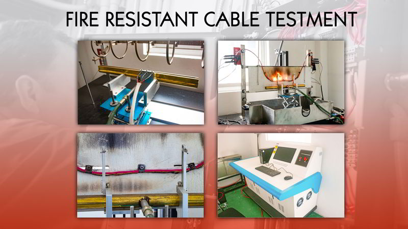 FIRE RESISTANT CABLE TEST EQUIPMENT
